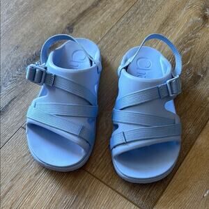 Chaco Chillos Blue Sport Sandals Comfortable Water-Resistant Footwear Big Kids 4